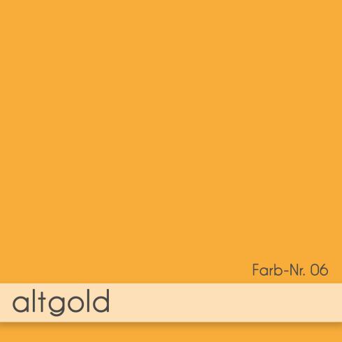 Faltkarte DIN Lang mit Briefumschlag in altgold