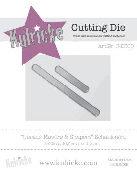 Kulricke Stanzschablone "Slide on Shapers & Movers" Craft Die | Stanze