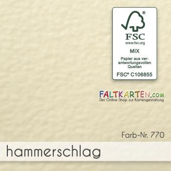 Scrapbooking-/ Bastelpapier 240g/m² DIN A3 in hammerschlag