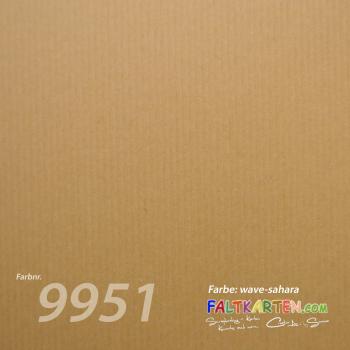 Cardstock - Bastelpapier 200g/m² DIN A4 in wave-sahara