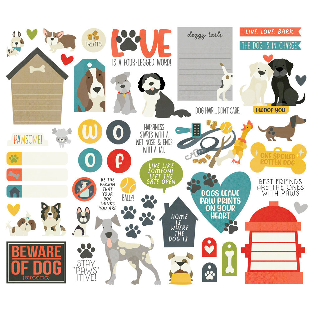 Simple Stories Pet Shoppe - Washi Tape