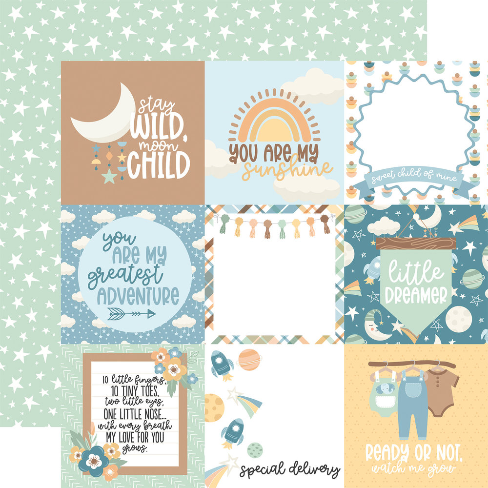 Baby Boy - 6x6 Paper Pack