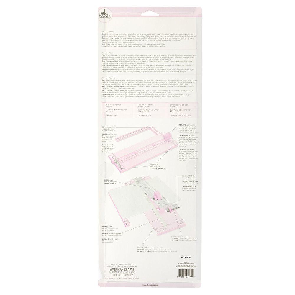 EK Success - EK Tools - Craft Tweezers - Pink