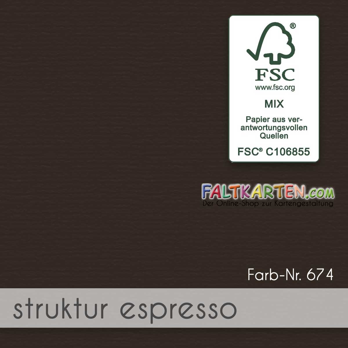 Farbton: struktur espresso
