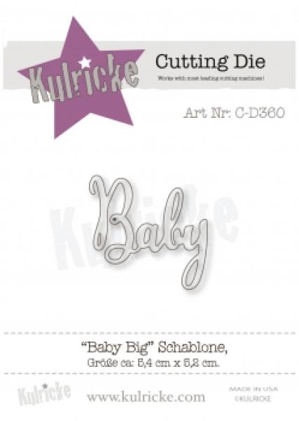 Kulricke Stanzschablone "Baby Big" Craft Die | Stanze