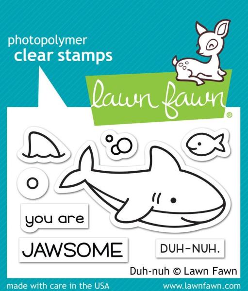 Lawn Fawn Stempelset "Duh-Nuh" Clear Stamp