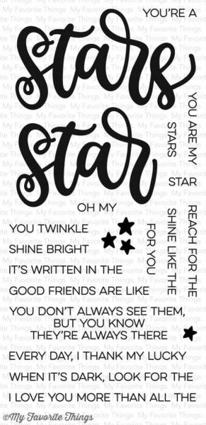 My Favorite Things Stempelset "Written in the Stars" Clear Stamp Set