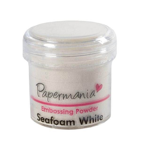 Embossingpulver - Embossing-Puder 30 ml "Meeresschaum Weiss"