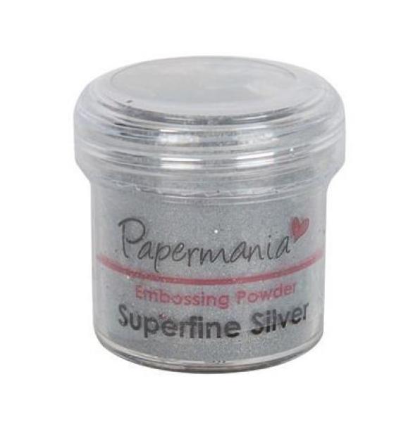 Embossingpulver - Embossing-Puder 30 ml "Superfine Silver"