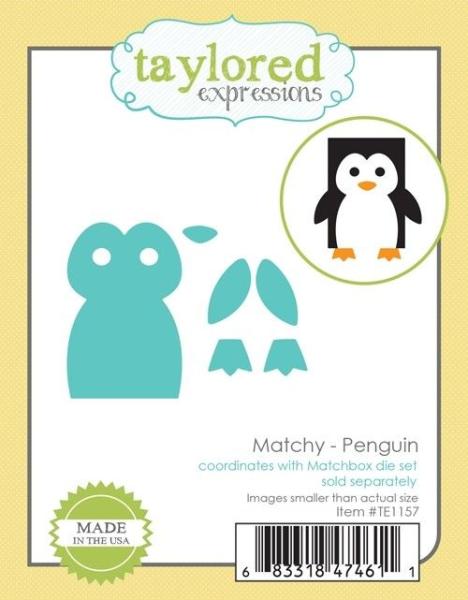 Taylored Expressions Craft Die "Matchy - Penguin"