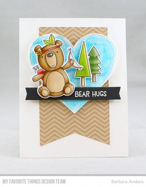 My Favorite Things Stempelset "Beary Big Adventure" Clear Stamp