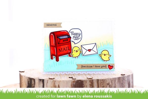 Lawn Fawn Stempelset "Love Letters" Clear Stamp