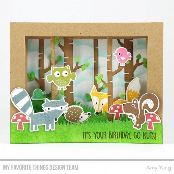 My Favorite Things Stempelset "Friendly Forest" Clear Stamp Set