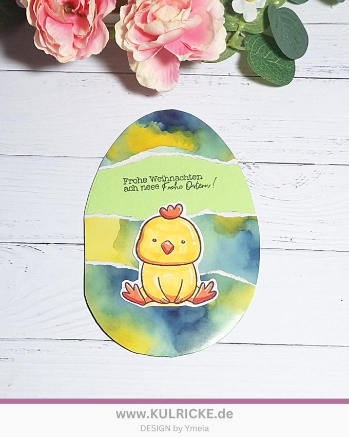 Kulricke Stempelset "Ach nee, Frohe Ostern!" Clear Stamp