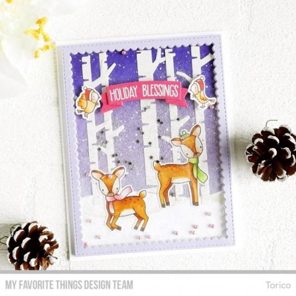 My Favorite Things Stempelset "Dashing Deer" Clear Stamp Set