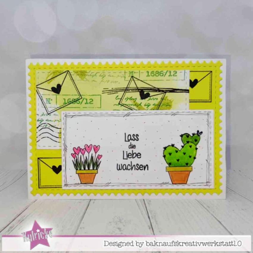 Kulricke Stempel "Koala Liebe" Clear Stamp