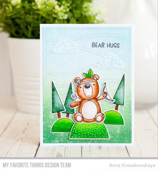 My Favorite Things Stempelset "Beary Big Adventure" Clear Stamp