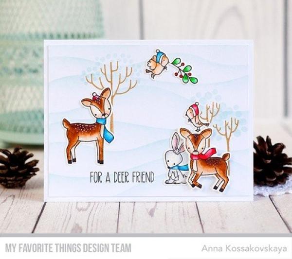 My Favorite Things Stempelset "Dashing Deer" Clear Stamp Set