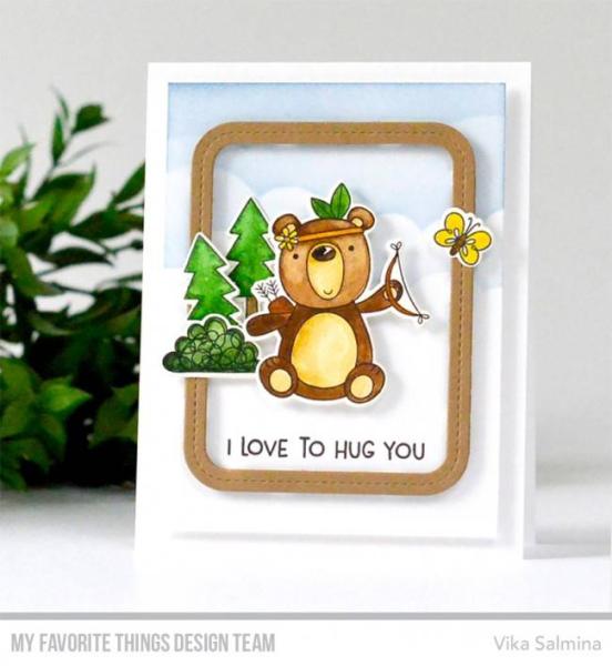 My Favorite Things Stempelset "Beary Big Adventure" Clear Stamp