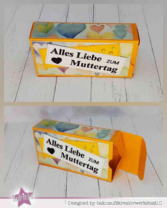 SET Kulricke Stanzschablonen "Taschentuch Verpackung" inklusive Schlitz und Stempel