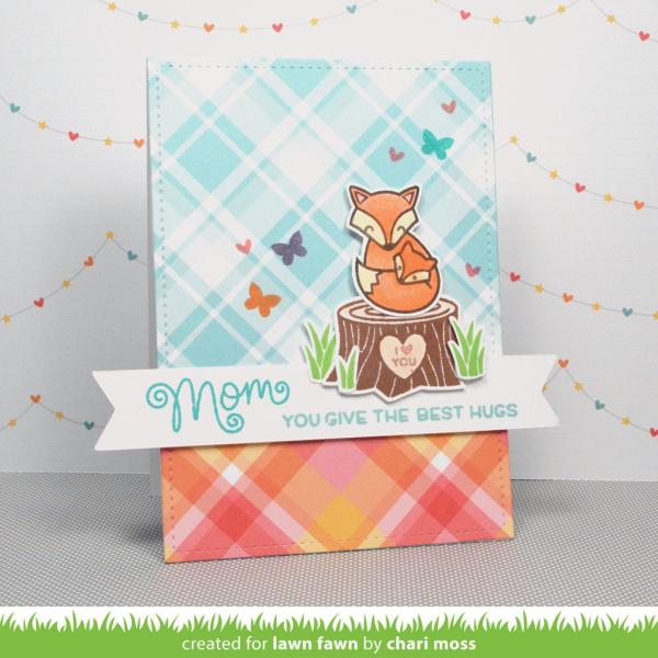 Lawn Fawn Stempelset "Mom + Me" Clear Stamp