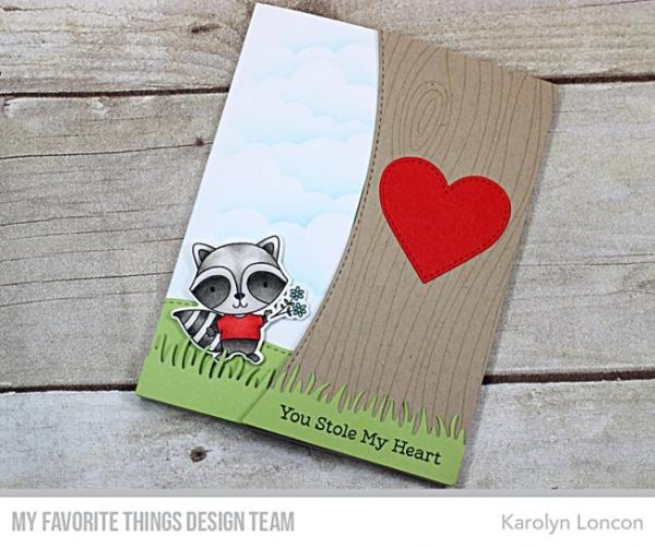 My Favorite Things Stempelset "Raving Raccoons" Clear Stamp Set