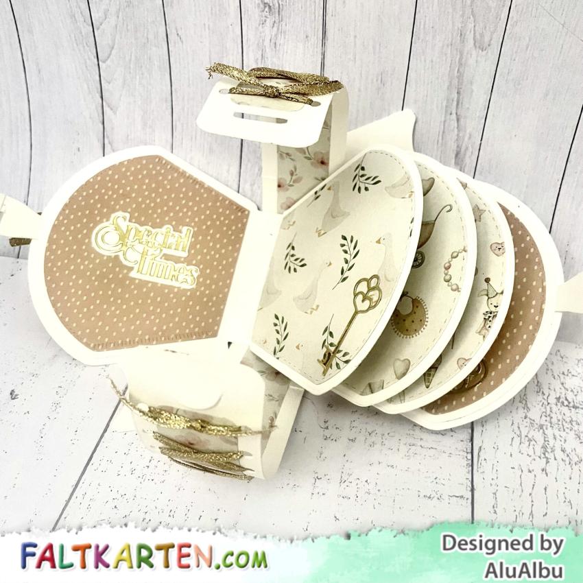 LaCreativ - Designpapier "Boho-Babyzauber" Paper Pack 6x6" - 24 Bogen