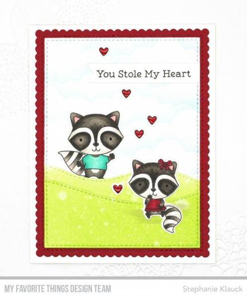 My Favorite Things Stempelset "Raving Raccoons" Clear Stamp Set