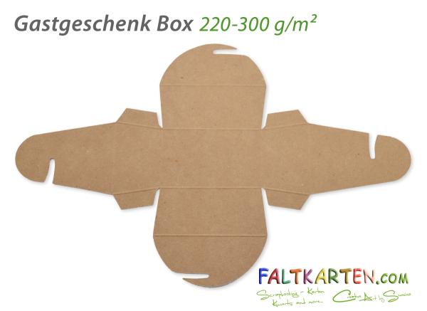 Gastgeschenk Box - Dankeschön-Box - Faltbox