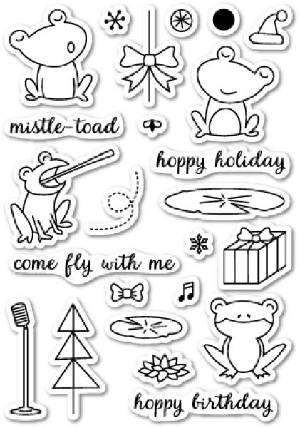 Stempelset "Hoppy Holiday" Clear Stamp