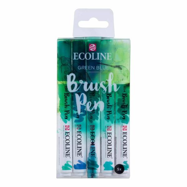 Talens Ecoline Brushpen Green Blue