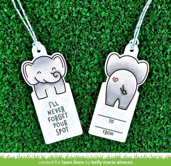 Lawn Fawn Stempelset "Slow Down and Enjoy" Clear Stamp