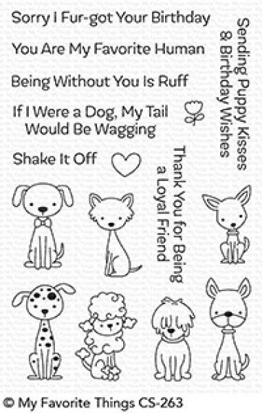 My Favorite Things Stempelset "Puppy Kisses" Clear Stamp Set