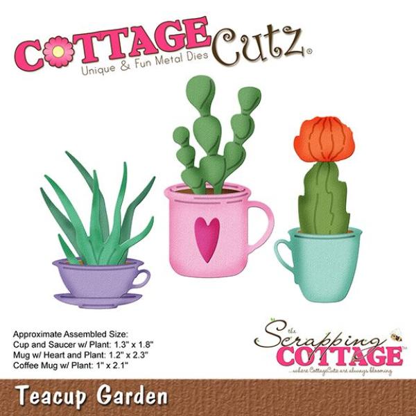 Scrapping Cottage Die - Teacup Garden