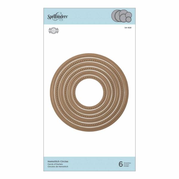 Spellbinders Die "Hemstitch Circles"