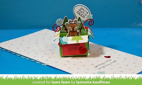 Lawn Fawn Craft Die - Mini Pop-Up Box