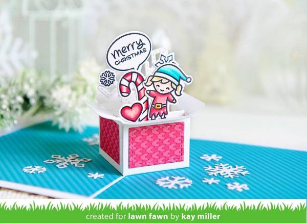 Lawn Fawn Craft Die - Mini Pop-Up Box