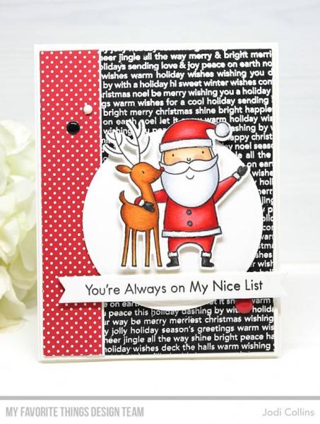 My Favorite Things Die-namics "Santa & Friends" | Stanzschablone | Stanze | Craft Die