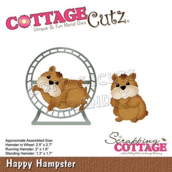 Scrapping Cottage Die - Happy Hamster