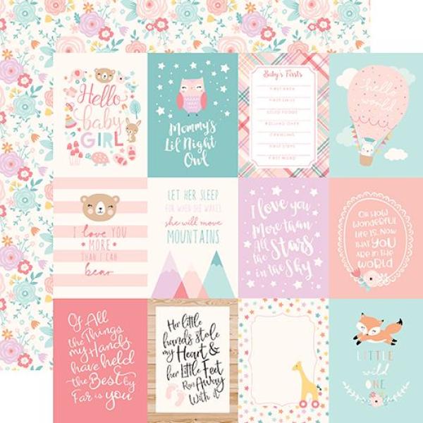 Echo Park "Hello Baby Girl" 12x12" Collection Kit