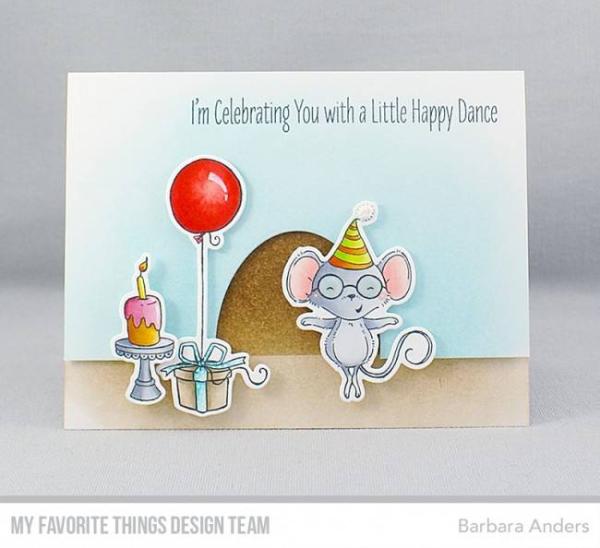 My Favorite Things Stempelset "It's a Mice Time to Celebrate" Clear Stamp Set