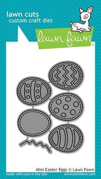 Lawn Fawn Craft Die - Mini Easter Eggs