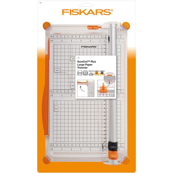 Fiskars SureCut Plus A4 + A3 Papierschneider 23x37cm