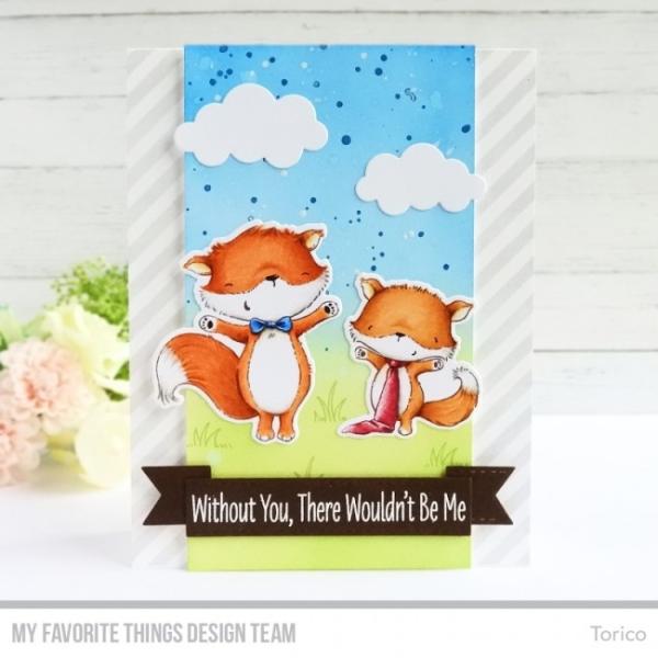 My Favorite Things Die-namics "Friendly Foxes" | Stanzschablone | Stanze | Craft Die