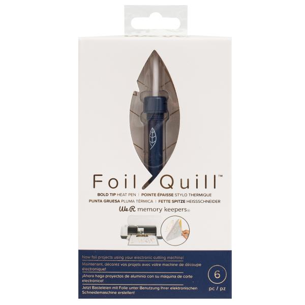 We R Memory Keepers Foil Quill Bold Tip Heat Pen (Dick) + Adapter