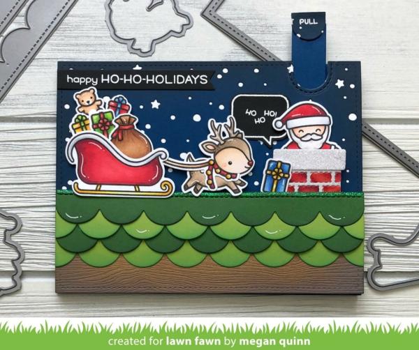 Lawn Fawn Stempelset "Ho-Ho-Holidays" Clear Stamp