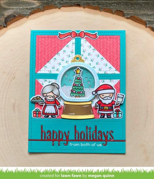 Lawn Fawn Stempelset "Ho-Ho-Holidays" Clear Stamp