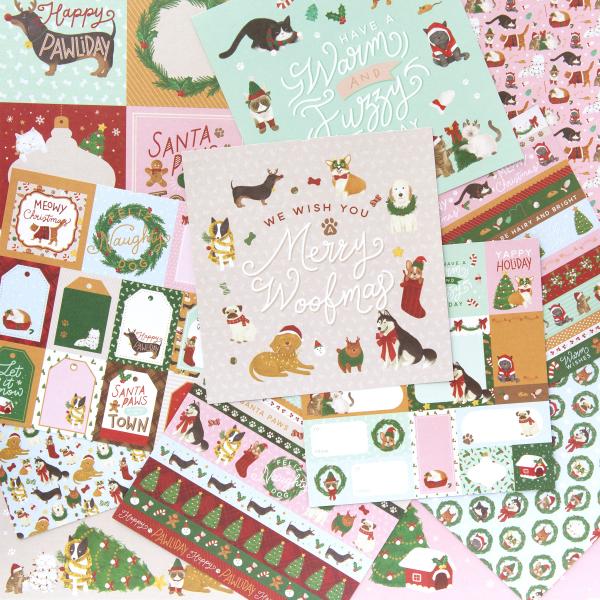 Craft Smith "Happy Pawlidays" 6x6" Paper Pad