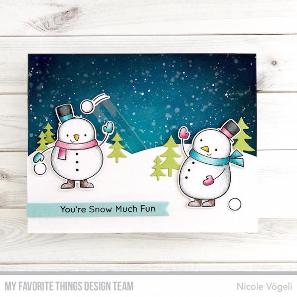 My Favorite Things Stempelset "Festive Friends" Clear Stamp Set