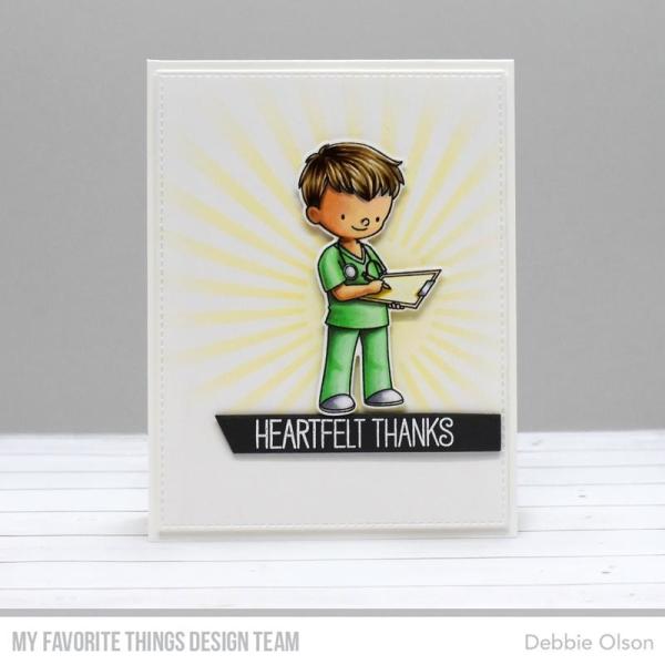 My Favorite Things Stempelset "Super Hero in Scrubs" Clear Stamp Set